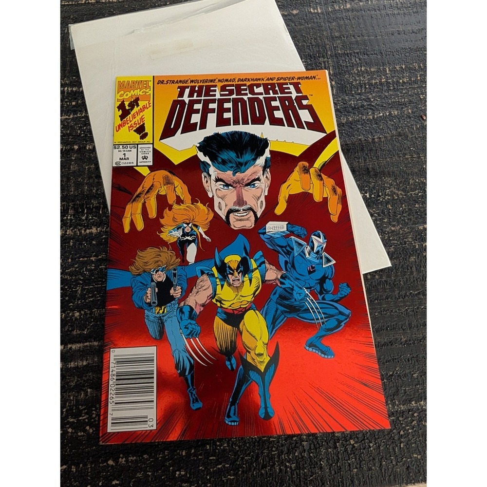 1993 Marvel Comics Secret Defenders #1 Comic Book NM